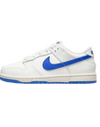 Nike scarpa sneakers da bambino Dunk Low DH9756 105 bianco-azzurro