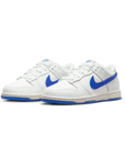 Nike scarpa sneakers da bambino Dunk Low DH9756 105 bianco-azzurro
