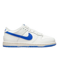 Nike scarpa sneakers da bambino Dunk Low DH9756 105 bianco-azzurro