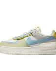 Nike scarpa sneakers da donna Air Force 1 Shadow DR7883-100 sabbia-olio di oliva