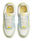 Nike scarpa sneakers da donna Air Force 1 Shadow DR7883-100 sabbia-olio di oliva