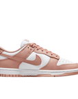 Nike scarpa sneakers da donna Dunk Low DD1503-118 bianco-rosa chiaro