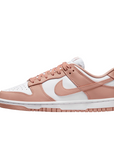 Nike scarpa sneakers da donna Dunk Low DD1503-118 bianco-rosa chiaro