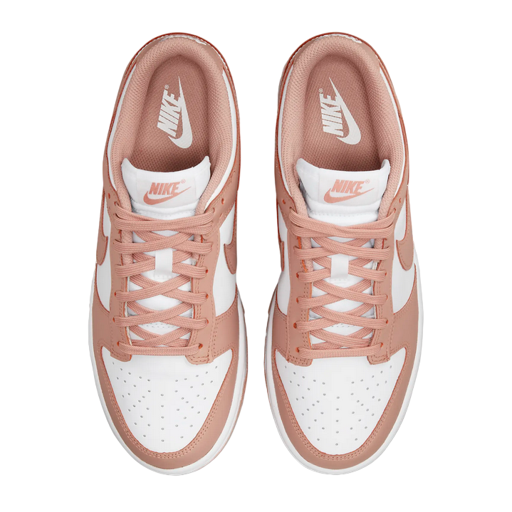 Nike scarpa sneakers da donna Dunk Low DD1503-118 bianco-rosa chiaro