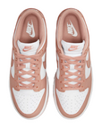 Nike scarpa sneakers da donna Dunk Low DD1503-118 bianco-rosa chiaro