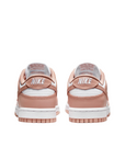 Nike scarpa sneakers da donna Dunk Low DD1503-118 bianco-rosa chiaro