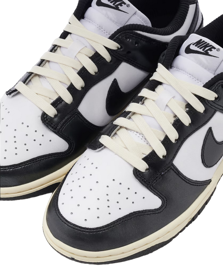 Nike scarpa sneakers da donna Dunk Low Premium FQ8899-100 bianco nero crema