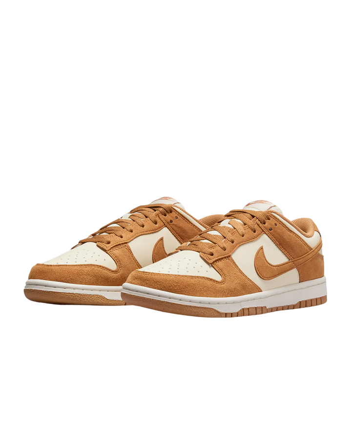 Nike scarpa sneakers da donna Dunk bassa HJ7673-100 latte-caramello