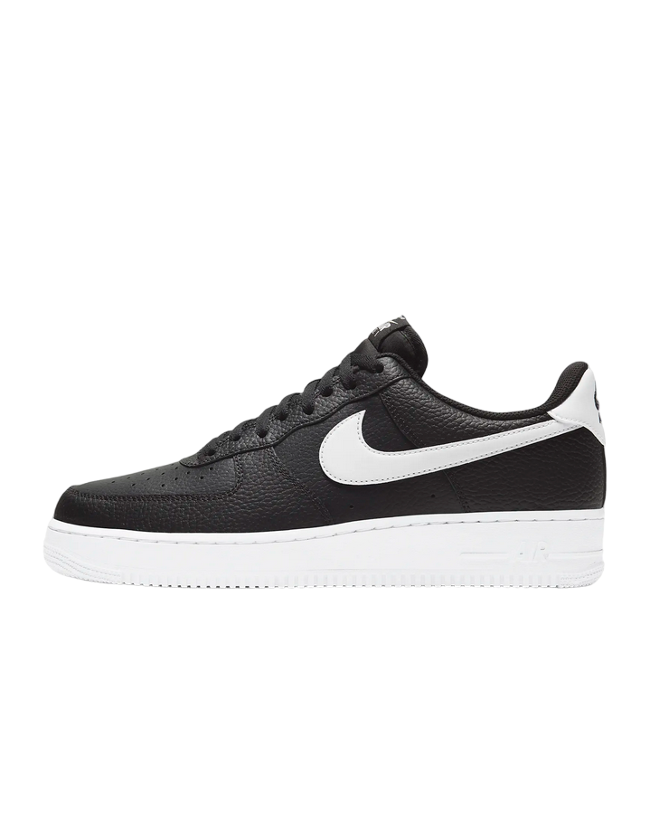 Nike scarpa sneakers da uomo Air Force 1 &#39;07 CT2302-002 nero-bianco