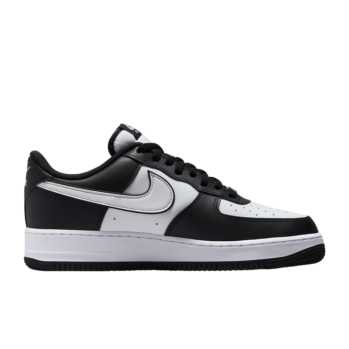 Nike scarpa sneakers da uomo Air Force 1 &#39;07 DV0788-001 nero-bianco