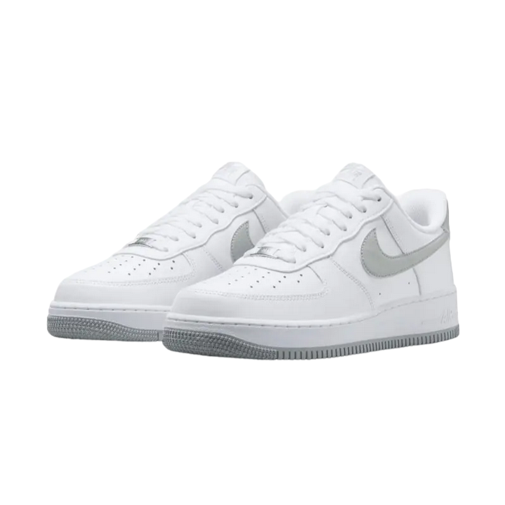 Nike scarpa sneakers da uomo Air Force 1 '07 FJ4146-100 bianco grigio