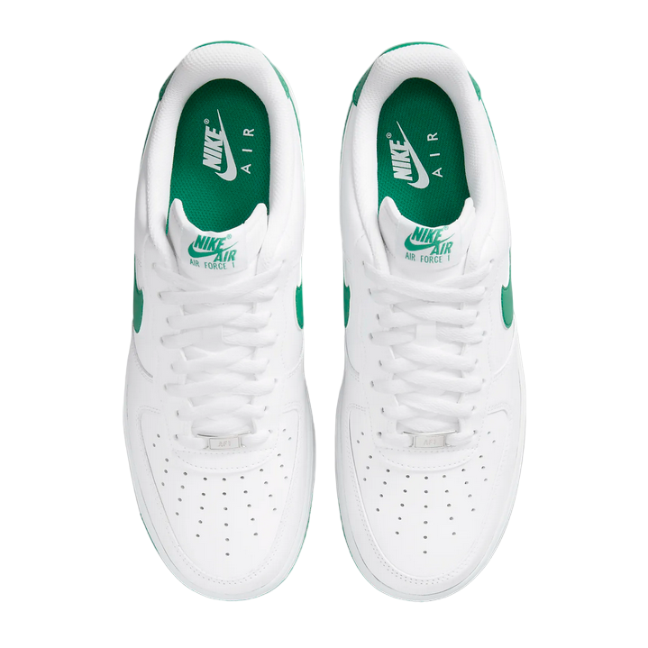 Nike scarpa sneakers da uomo Air Force 1 &#39;07 FJ4146-102 bianco-verde