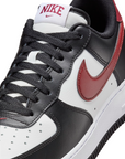 Nike scarpa sneakers da uomo Air Force 1 '07 FZ4615-001 nero rosso bianco