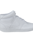 Nike scarpa sneakers da uomo Court Vision Mid Next Nature DN3577 100 bianco