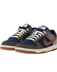 Nike scarpa sneakers da uomo Dunk Low Premium FQ8749-410 blu marrone