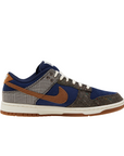 Nike scarpa sneakers da uomo Dunk Low Premium FQ8749-410 blu marrone