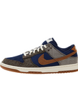 Nike scarpa sneakers da uomo Dunk Low Premium FQ8749-410 blu marrone