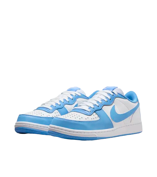 Nike scarpa sneakers da uomo Terminator Low FQ8748 412 azzurro-bianco