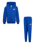 Nike tuta sportiva con cappuccio da bambino 86M485-U89 azzurro