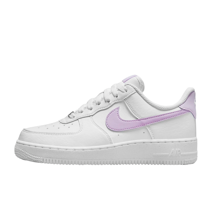 Nile scarpa sneaker da donna Air Force 1 &#39;07 Next Nature DN1430-105 bianco-glicine