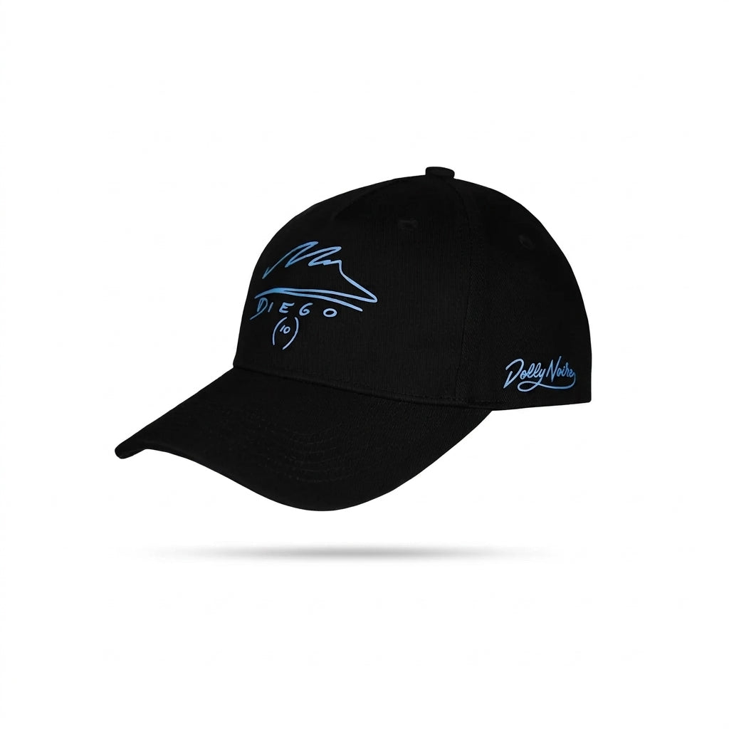 Dolly Noire cappello con visiera Maradona Dad HA1264-HB-01 nero