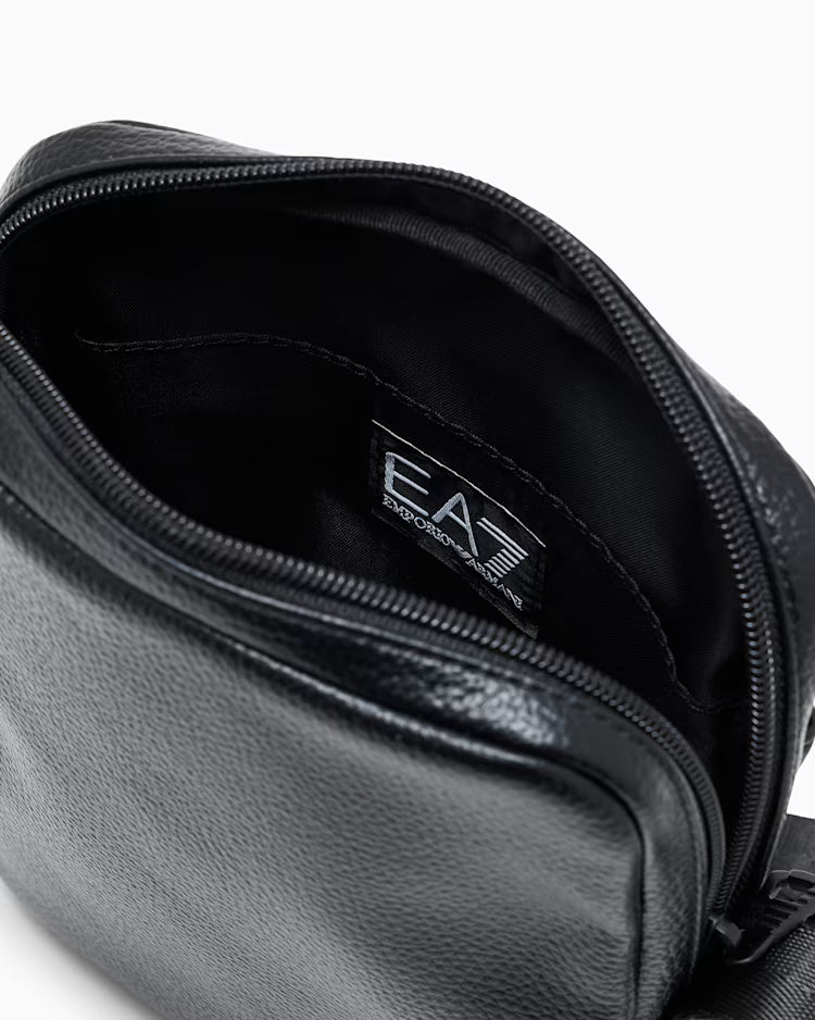 EA7 ARMANI Borsello a tracolla effetto pelle 7X000753 AF29345 UC001 nero