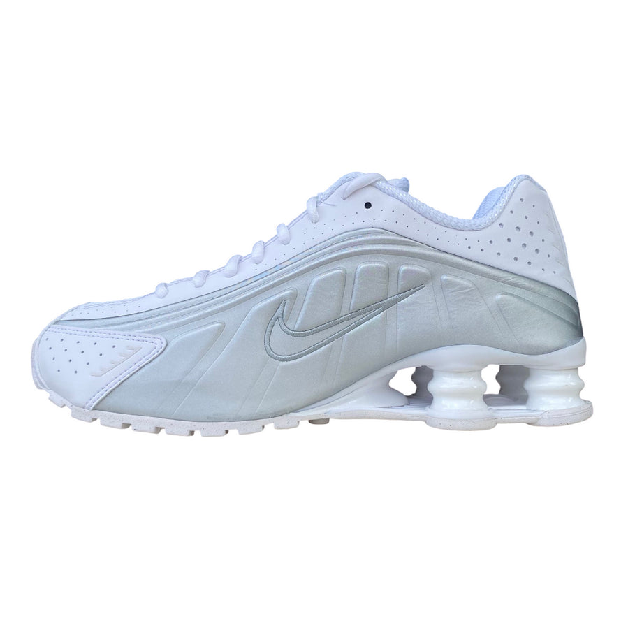 Nike Shox R4 AR3565-101 Sneakers Bianco-Argento Donna