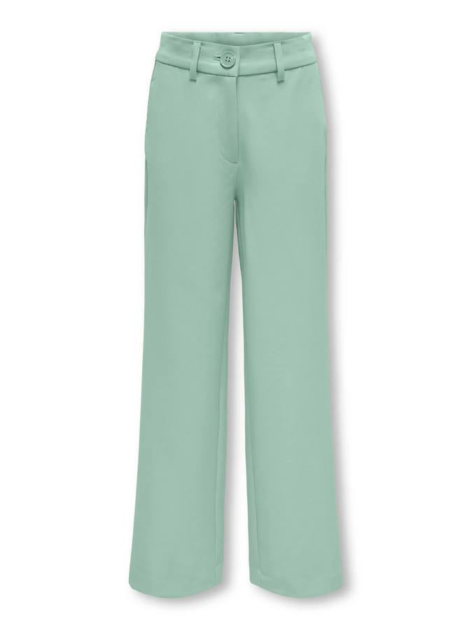 ONLY KOGLANA-BERRY Straight Fit Pantaloni classici 15300093 verde