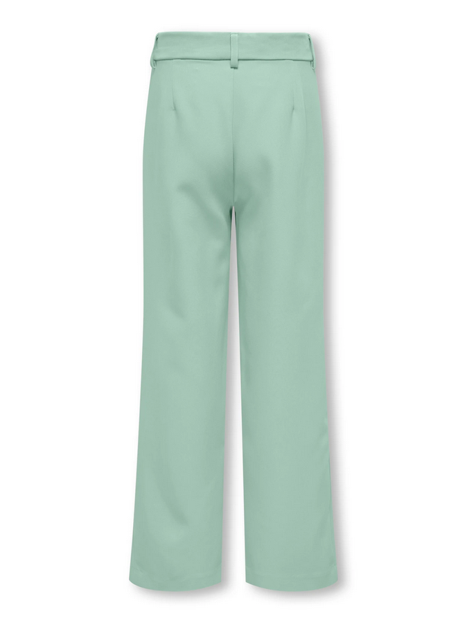 ONLY KOGLANA-BERRY Straight Fit Pantaloni classici 15300093 verde dietro