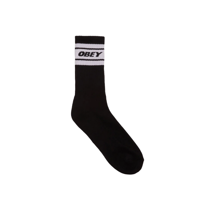 Obey Calzino unisex Clothing Cooper II 100260093 nero-bianco taglia unica