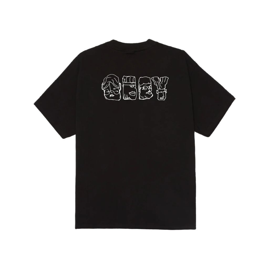 Obey maglietta manica corta da uomo Abstract Things Classic 165264082 nero