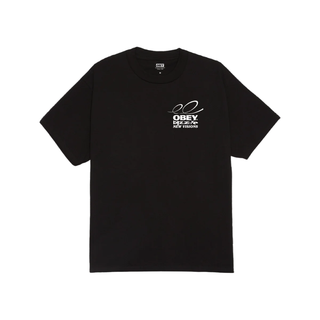 Obey maglietta manica corta da uomo Bizzare New Visions 165264057 nero