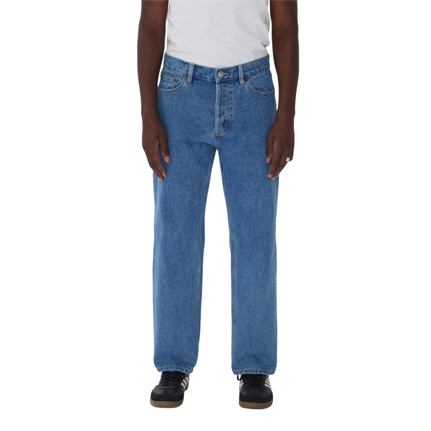 Obey pantalone jeans 5 tasche da uomo Hardwork 142010077 light indigo