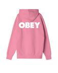 Obey felpa con cappuccio da uomo Bold 112842349 malva