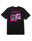 Obey maglietta manica corta da uomo Post Modern 165263781 nero