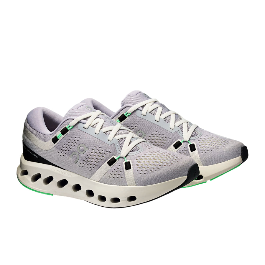 On Cloudsurfer 2 3WF10104049 Lilac Ivory – Scarpe Running Donna | Comfort CloudTec Phase, Leggerezza, Design Traspirante e Recensioni Eccellenti - laterale