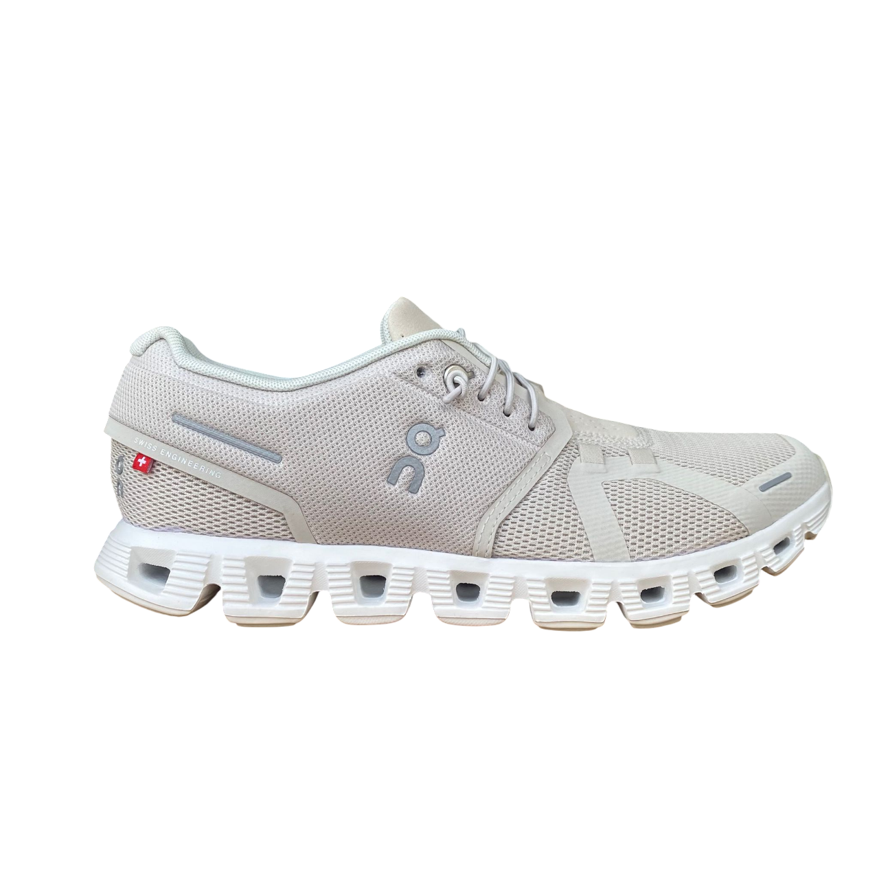 On scarpa sneakers da corsa da donna Cloud 5 59.98773 perla-bianco