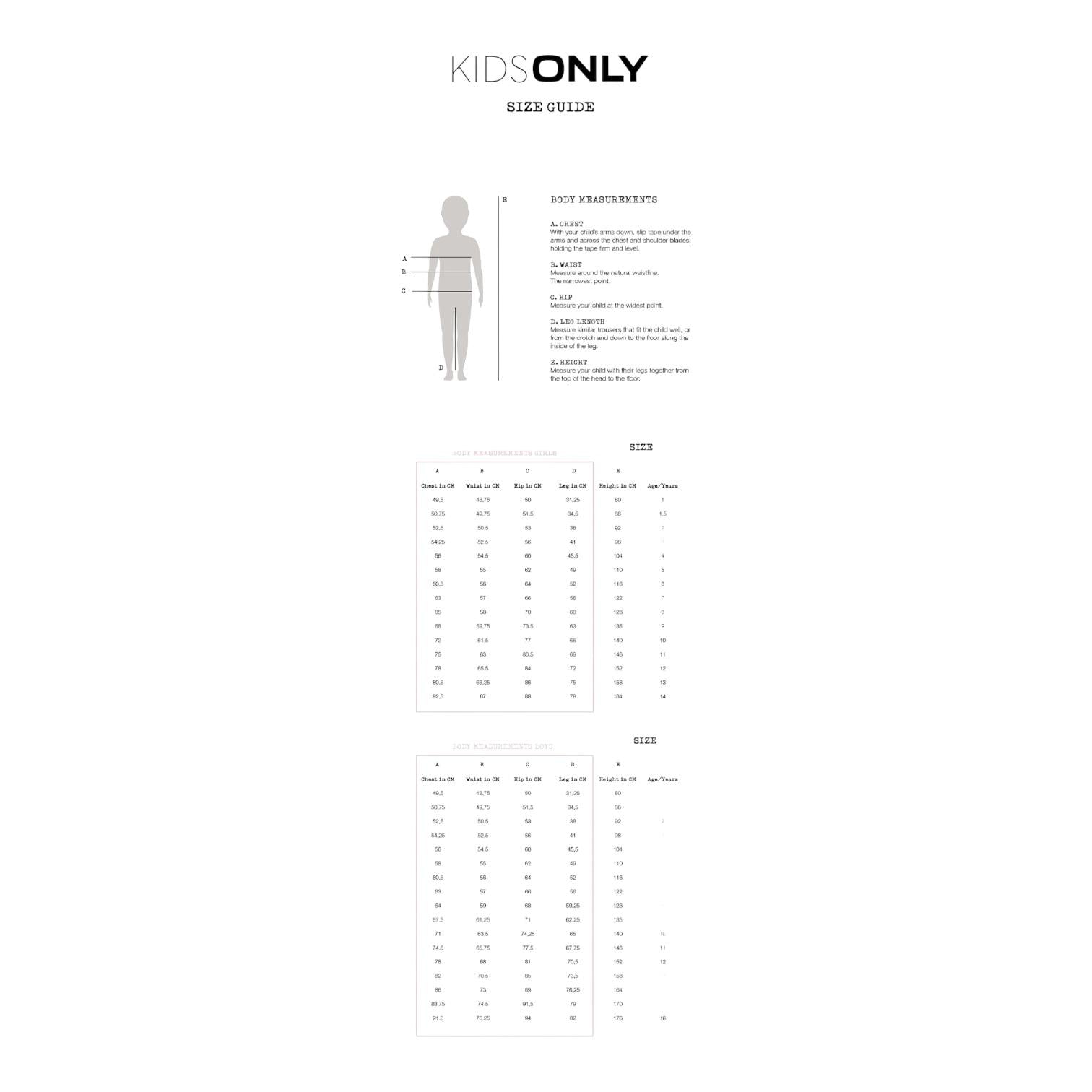 Only Bermuda Jeans Ragazza Vita Alta KOGSONNY 15364157 Blu Chiaro scheda
