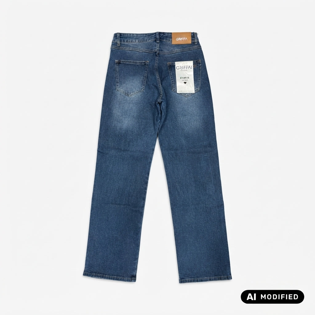 Griffai Pantalone jeans Charlie regular fit DGF7321 blu