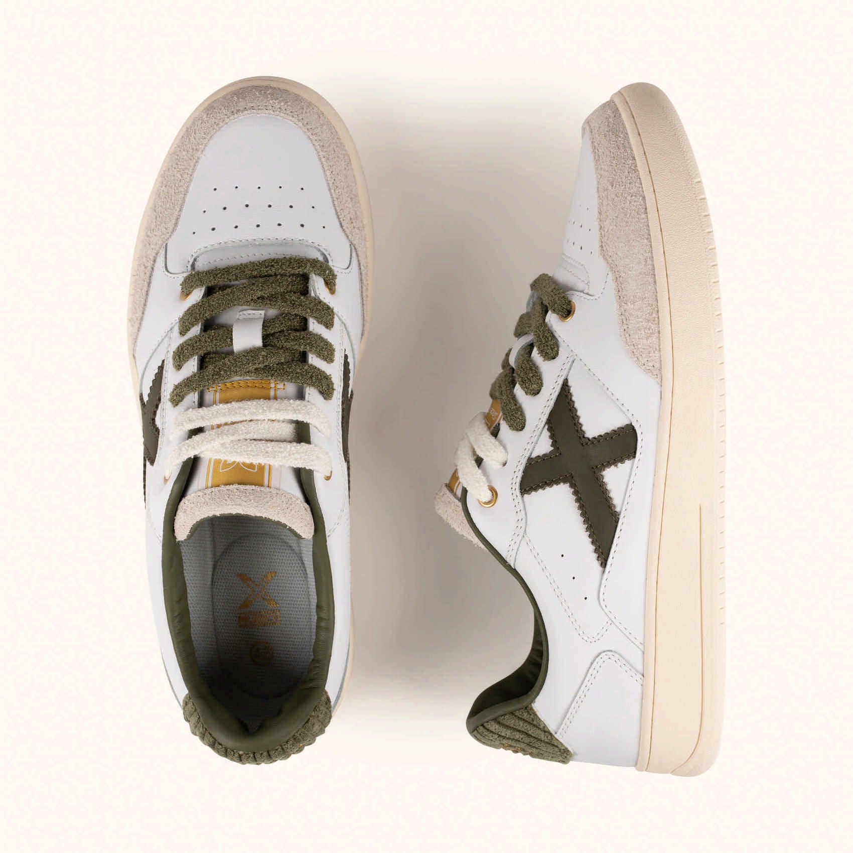 Munich scarpa sneakers uomo LEGIT 125 8908125 bianco-verde