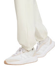 Pantalone Adidas Donna Ampio Soft Lux JV9896 - Off White - dettaglio polsino