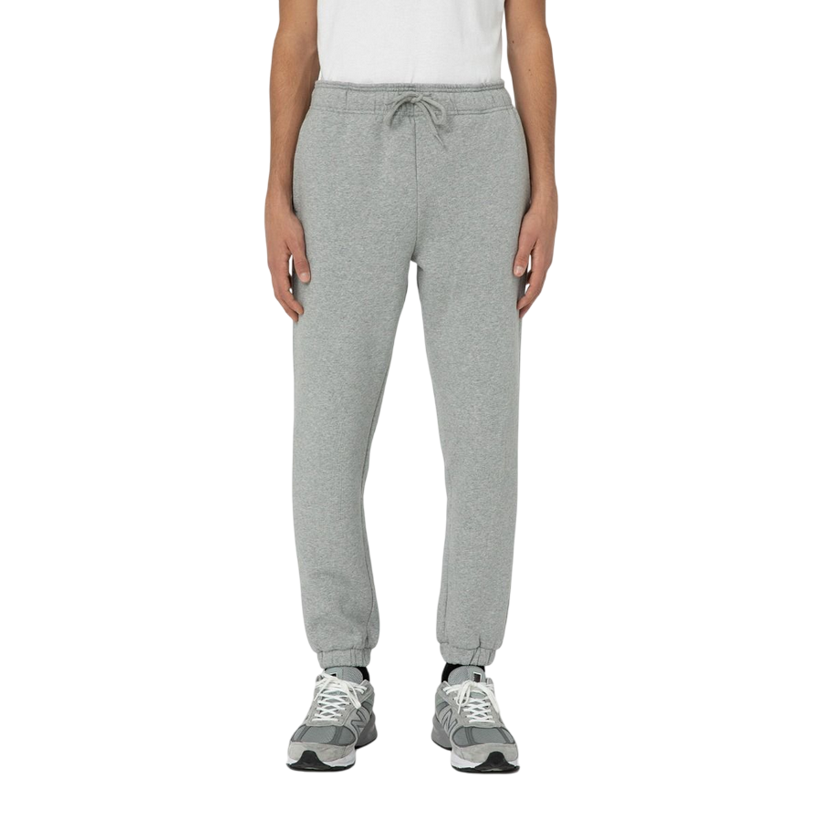 Pantalone da jogging unisex Dickies Mapleton grigio in pile spazzolato con vita elasticizzata e tasche