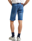 Pepe Jeans Bermuda in Denim da uomo Taper Fit PM801084RH7 blu medio