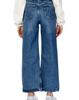 Pepe Jeans Pantalone Jeans da donna larghi a zampa e vita alta Lexa Sky High PL204162RR5 blu