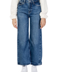 Pepe Jeans Pantalone Jeans da donna larghi a zampa e vita alta Lexa Sky High PL204162RR5 blu