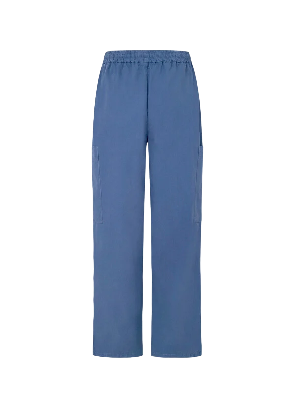 Pepe Jeans Pantaloni da donna Jogger in Popeline PL211732 553 blu mare