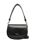 Pepe Jeans borsa a tracolla in ecopelle con patta PL031589 nero