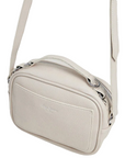 Pepe Jeans borsa a tracolla similpelle con logo Bassy Icon PL031563803 bianco