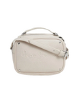 Pepe Jeans borsa a tracolla similpelle con logo Bassy Icon PL031563803 bianco