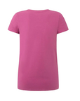 Pepe Jeans maglietta manica corta da donna con logo stampato Korina PL505834 363 rosa